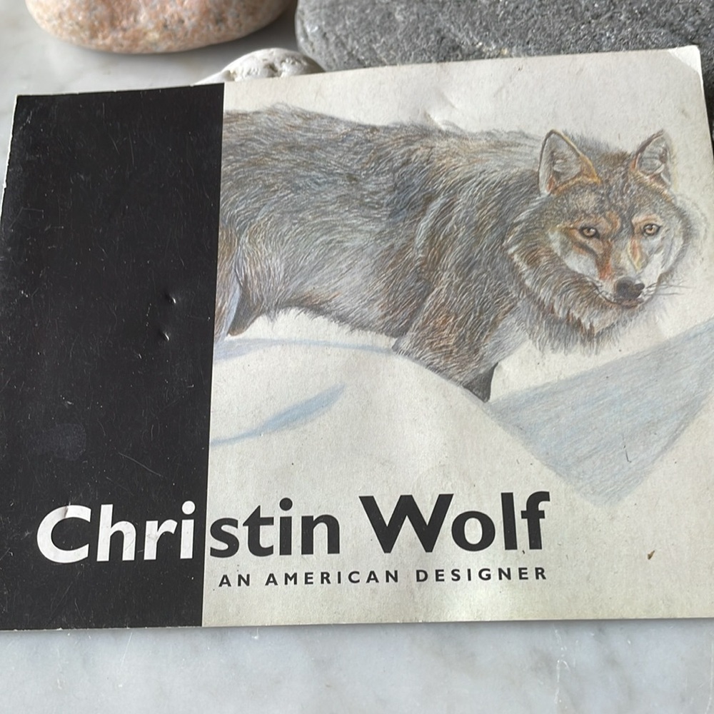 Sold Vintage Christin Wolf Sugilite Earrings. - Picture 7 of 7